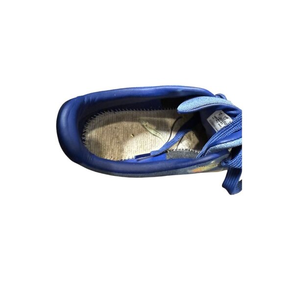 Puma Suede Sneakers Mens Size 9 Blue Tie-Dye Pattern w/ Speckled Yellow Sole - Picture 5 of 8